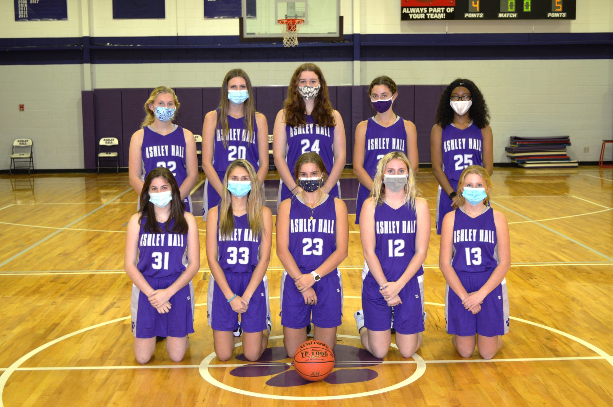 Varsity Basketball at Ashley Hall School Charleston, South Carolina