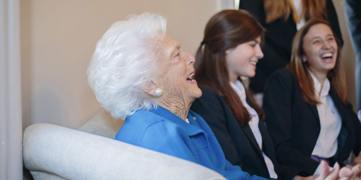 Barbara Pierce Bush '43 | Ashley Hall School in Charleston, SC