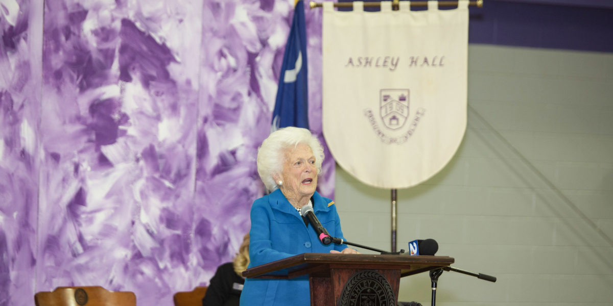 Barbara Pierce Bush '43 | Ashley Hall School in Charleston, SC