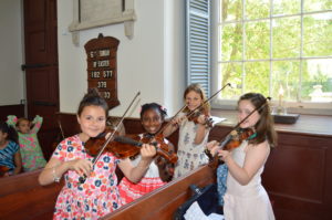 Strings' Students at Ashley Hall