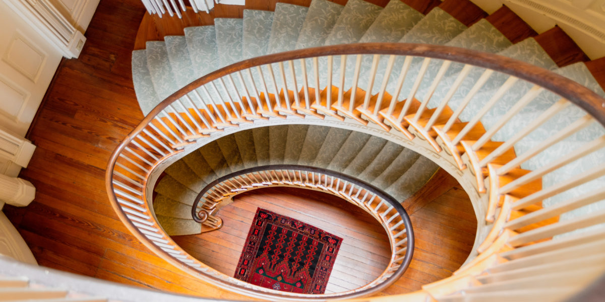 Ashley Hall Spiral Staircase | Charleston, South Carolina