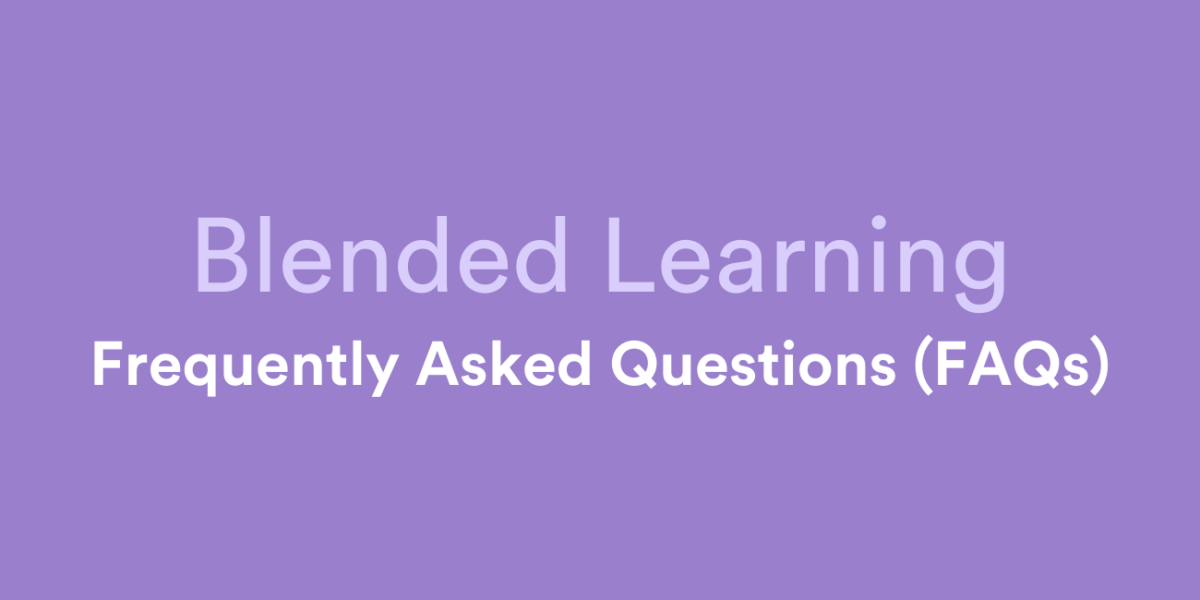 Ashley Hall Blended Learning Frequently Asked Questions (FAQs)