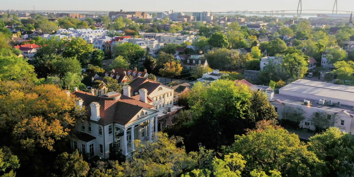 Aerial View of McBee House
