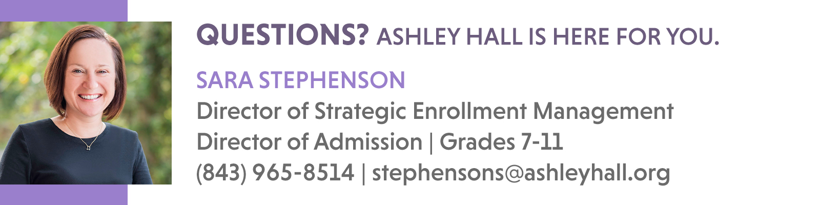 Ashley Hall Admission Office | Charleston, South Carolina
